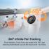 Insta360 Flow 2 Pro Creator Bundle Grey - Foldable AI Phone Gimbal, Apple DockKit, 360º Pan Tracking, Free Tilt Mode, Built-in Tripod/Selfie Stick, Portable Vlog/Travel Stabilizer, Spotlight, MagSafe - White